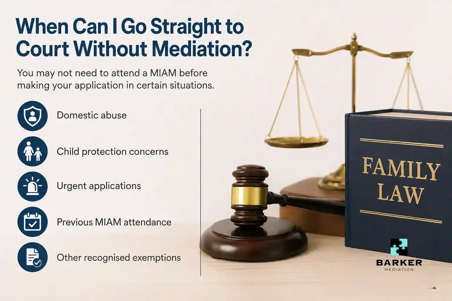 When Can I Go Straight to Court Without Mediation Dunstable?